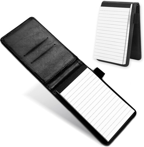 Notizblockhalter aus leder - notizblockhalter,