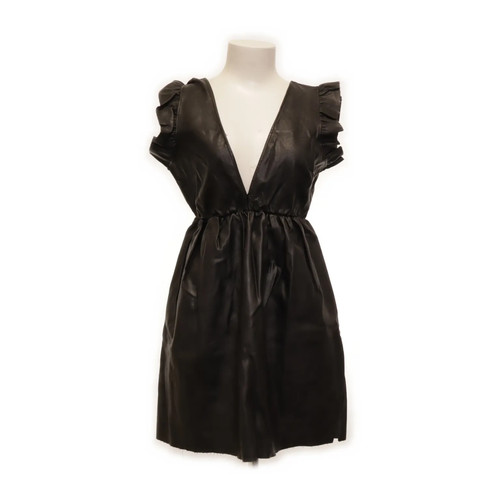 Lederkleid größe s - größe:,