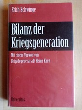 Bilanz der Kriegsgeneration -