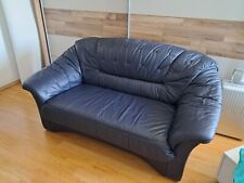  2-SITZER SOFA  FARBE Aubergine  LILA Leder 