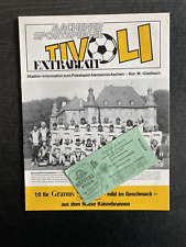 DFB-Pokal 86/87Alemannia