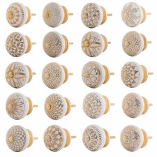 Möbelgriffe Möbelgriff Möbelknöpfe Schrank Tür Küche Gold Edel Serie Roy 0-20