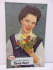 ORIGINAL Heft - Esso - Tankpost - 1956  - Heft  Automobil - TANKSTELLE