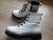 Tamaris Stiefeletten Boots Damen 39 *weiß*