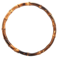 Neu Runder Bambusgriff Aus