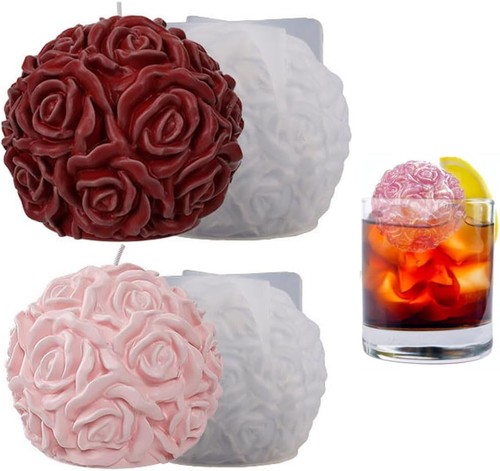 Stück silikonform rose - 2,