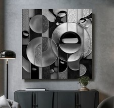 LEINWAND BILD ER BIS 140x140x5