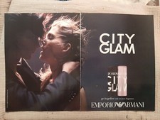 Werbepapier Parfum - G. Armani City Glam von 2005 AN - Parfum Ad