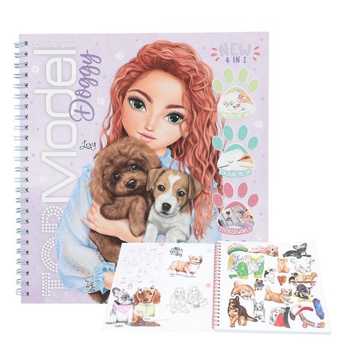 Topmodel doggy malbuch - topmodel,