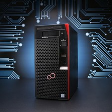 Fujitsu Primergy TX1310 M3 Server // Xeon E3-1245 v6, 32 GB RAM, 2x LFF, RDX