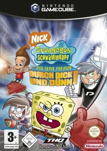 Nintendo gamecube spongebob - nintendo,