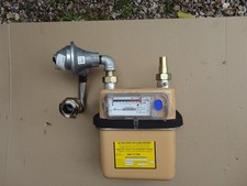 Halbverdeckter Gaszähler G4 U6 Einbauset nagelneu, Zähler nicht enthalten