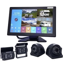 10,36" Touchscreen Monitor 4CH 1080P AI Kamera System LKW Wohnmobil 360