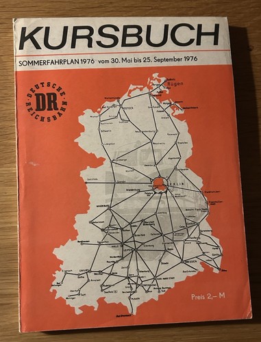 Kursbuch deutsche reichsbahn - deutsche,
