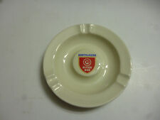 DORTMUNDER RITTER BIER Alter Porzellan Aschenbecher Plankenhammer 1960er Jahre