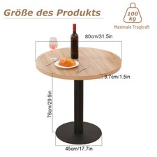 Esstisch Holztisch Tisch Rund