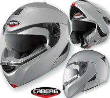 Motorradhelm Modular Caberg Syntesi Silver