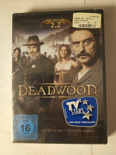 Deadwood season 2 dvds - deadwood,