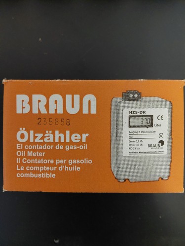 Heizöl zähler braun - braun, hz5