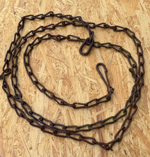 Kette Stahlkette Rost rostig Antik Retro Deko 1m