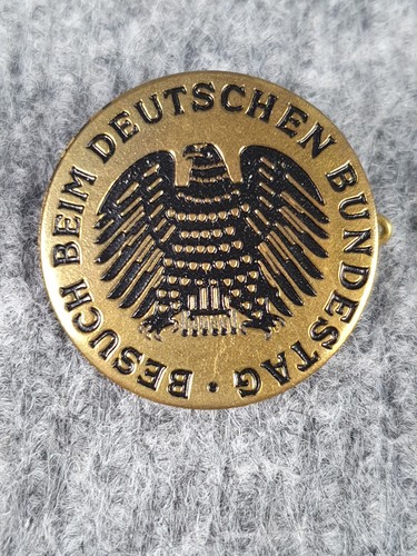 Anstecknadel besuch beim - besuch,