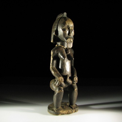 9764 alte figur fang gabun - figur,