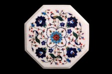 12 " Marmor Seite Table Top