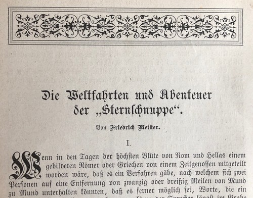 Sternschnuppe friedrich - sternschnuppe,