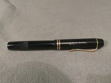 Montblanc Simplo 202 Safety pen Füller 585er Goldfeder  M  - Stöffhaas , rar