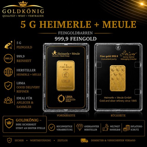 Goldbarren gramm 999 gold - 5g/gramm,