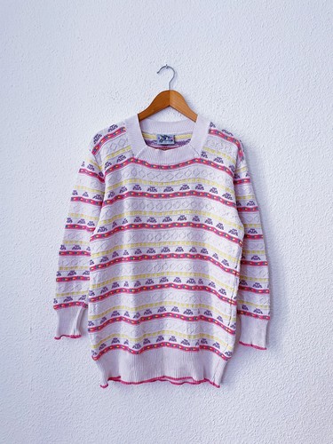 Vintage strickpullover l - vintage,