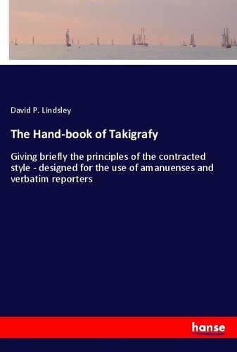 The hand book takigrafy - of,