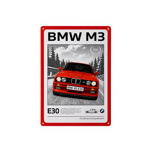 Original bmw blechschild - bmw, m3