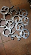 10 gebr. Spezial Hufeisen