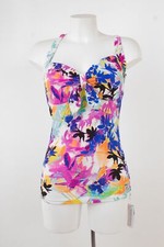 SEAFOLLY Badeanzug Oberteil Top Gr. 10 DE 36 NEU DD CUP Mehrfarbig