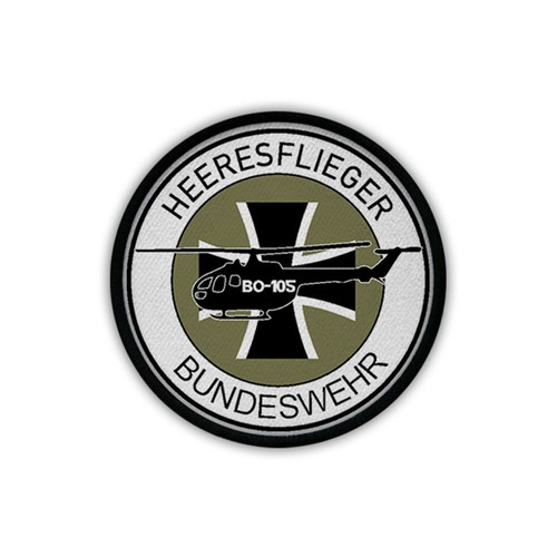 Patch heeresflieger bo105 - bw,