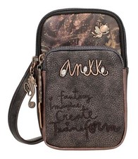 Anekke Dreamverse Mini Crossbody Bag Umhängetasche Tasche Multicolor dunkelbraun