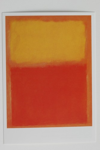 Mark rothko orange and - "orange,