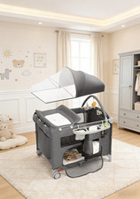 Klappbar Babybett Wickeltisch