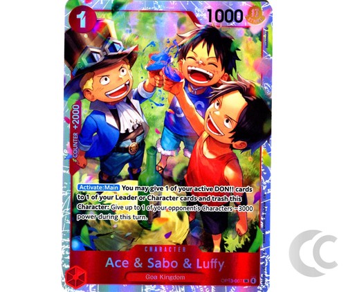 Ace sabo luffy op13 - luffy, sr