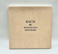 Bach Weihnachtsoratorium 1974 Lukaskirche Dresden DDR rar Hardcover Vinyl LP-Box