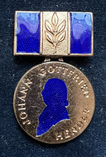 DDR Orden -  Johann Gottfried Herder Medaille -  1957 Bronze  GDSF Freundschaft