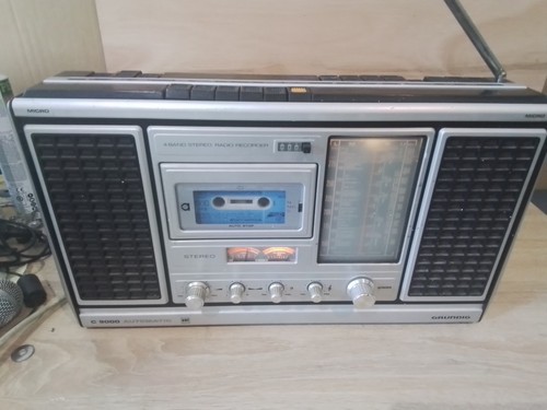 Grundig 9000 radio recorder - grundig, c