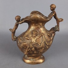 Antike Vase Krug Bronze