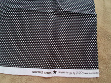 Reste-Stoff, schwarz-weiß, Graphics Stars, 60x150, Nr. 31