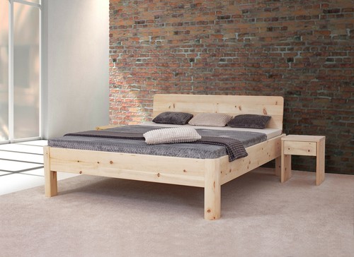Zirbenbett andrea 120x200 - 120x200, cm