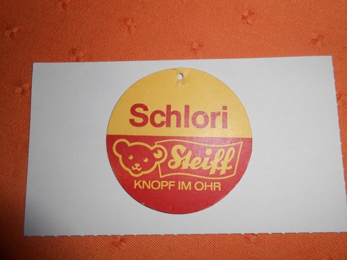 Steiff schlori brustschild - schlori,