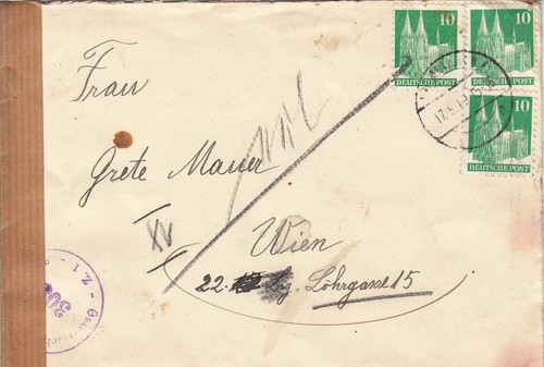 Deutsches post 1950 mef - deutsches, 1950?