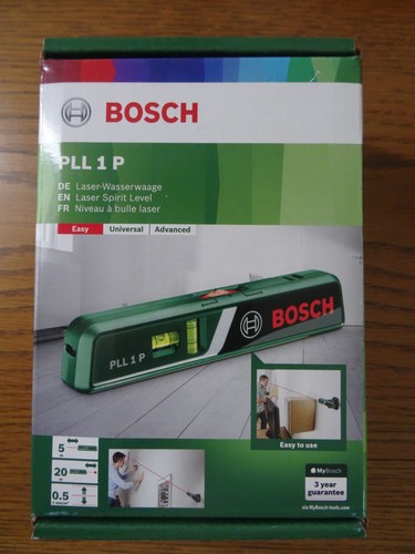Bosch laser wasserwaage pll - wasserwaage, 1p