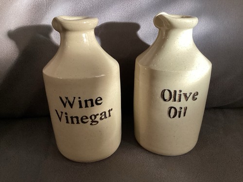 Vintage olivenöl wein essig - vintage,